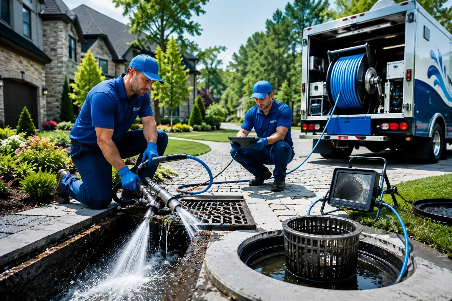 Local outdoor drain cleaning professionals in Montpelier Station, VA